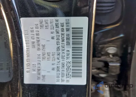 2025 Mazda 3 Preferred из США, поврежденный, VIN 3MZBPACM3SM467046